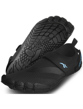 AQUA SPEED Plavecká obuv Agama Black