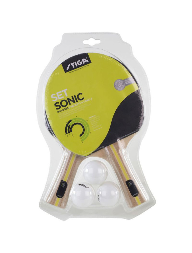 Sada raket na stolní tenis Stiga Sonic 92800591800