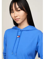 Dámská mikina s kapucí RIBBED HOODIE (EXT SIZES) UW0UW05153C6H - Tommy Hilfiger