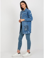 Dámská džínová bunda HM KR M229.55 Modrá jeans - FPrice