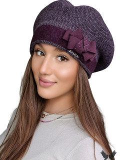 Kamea Beret K.16.016.14 Purpurový