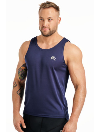 Sportovní top Rough Radical Fine Navy Blue