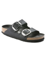 Dámské žabky Birkenstock Arizona Big Buckle Oiled Leather Black narrow (1011075) dámské