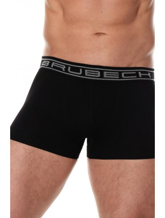 Pánské boxerky 10050A black - BRUBECK