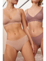 Dámská podprsenka ZERO Microfibre 2.0 Soft bra - CACAO - hnědá 1141 - SLOGGI