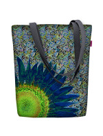 Bertoni Plátěná taška Sunny Blue Flower Multicolour