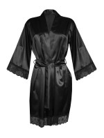 DKaren Housecoat Sauda Black