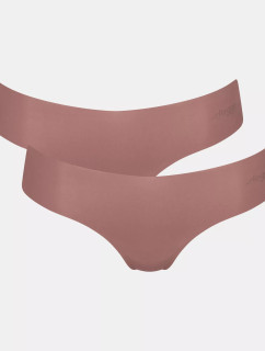 Dámské kalhotky ZERO Microfibre 2.0 Hipstring 2P - CACAO - hnědé 1141 - SLOGGI