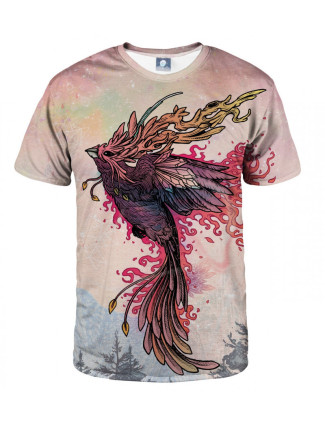 Aloha From Deer Phoenix T-Shirt TSH AFD453 Pink