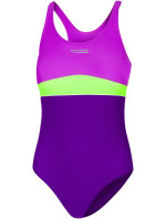 AQUA SPEED Plavky EMILY Dark Violet/Green/Violet