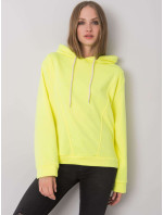 Dámská mikina EM BL ES 21 525.10 Neon žlutá - EXmoda Fashion