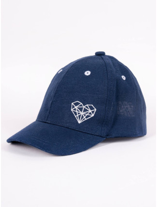 Dětská kšiltovka Yoclub Baseball Cap CZD-0613G-A100 Navy Blue