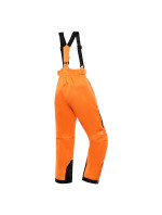 Dětské lyžařské kalhoty s membránou ptx ALPINE PRO OSAGO neon shocking orange