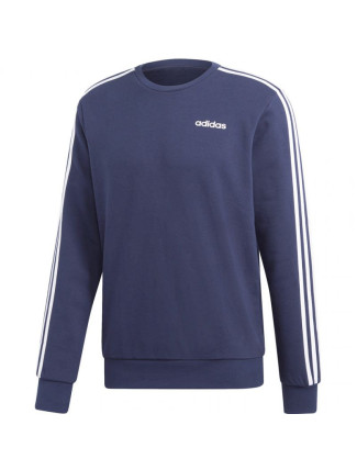 Pánská tréninková mikina adidas Essentials 3 Stripes Crewneck FT M DU0484