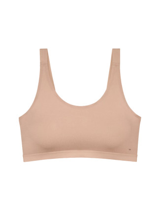 Dámská podprsenka Smart Natural Bralette - BROWN - sv. hnědá 00EP- TRIUMPH