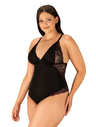 Jemné body Vanessme teddy 2XL/3XL - Obsessive