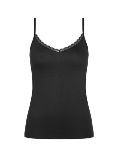 Dámské tílko Feel Of Cotton Spaghetti Top - BLACK -černé 0004 - TRIUMPH