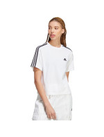 Adidas Essentials Tričko s třemi pruhy Crop Top W HR4915