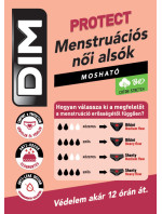 Menstruační kalhotky DIM MENSTRUAL SLIP - DIM - černá