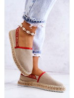 Dámské espadrilky Slip-on Big Star - béžové