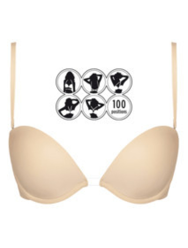 Dámská podprsenka s mnoha možnostmi řešení ramínek MULTIWAY BRA W9243 - WONDERBRA