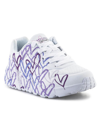 Skechers JGoldcrown obuv: Uno Lite - Spread the Love Jr 314064L-WLPR