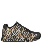 Boty Skechers Uno Metallic Love W 155523/BKGD