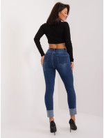 Kalhoty PM SP jeans J1318 15.31X tmavě modrá