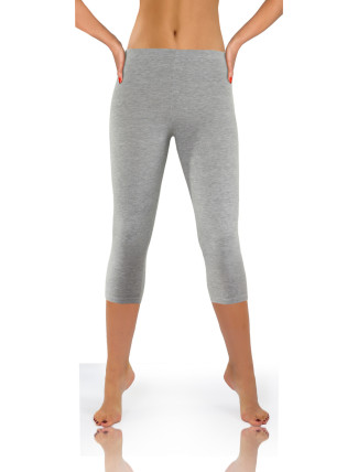 Sesto Senso Medium Leggins LEG_01 Light Grey Melange