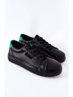 Children's Leather Sneakers BIG STAR DD374147 Black