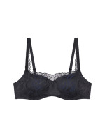 Dámská podprsenka Body Make-Up Illusion Lace Balconette - BLACK - černá 0004 - TRIUMPH