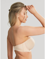 Vyztužená podprsenka Cleo Faith Moulded Strapless latte 10660