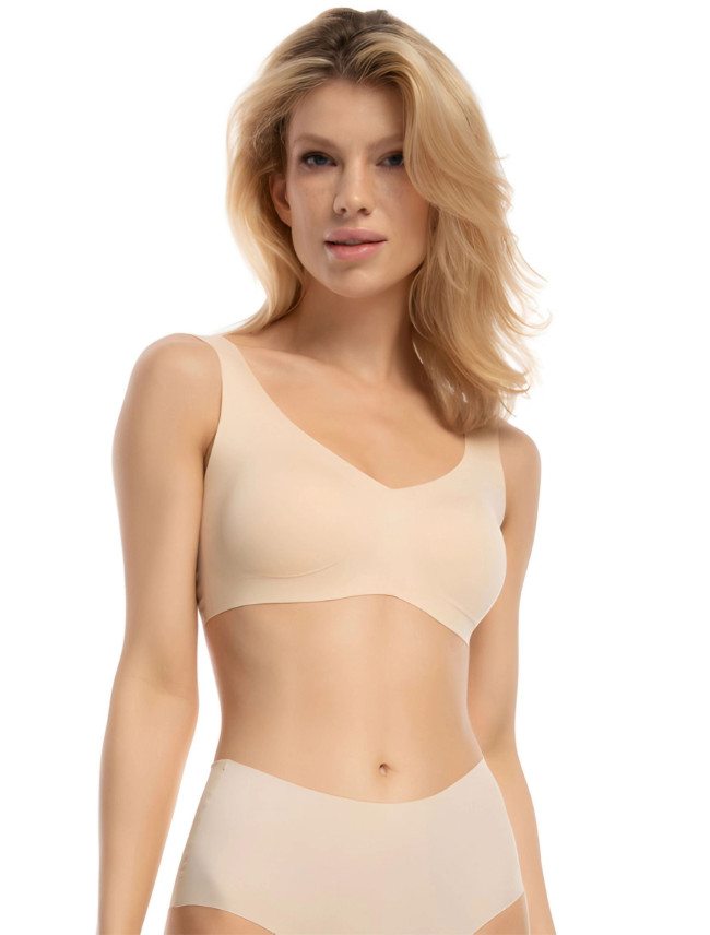 Fitness top Infinity beige - JULIMEX