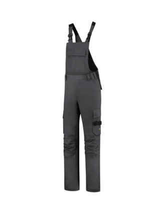 Bib & Brace Twill Cordura pracovní kalhoty s laclem unisex tmavě šedá