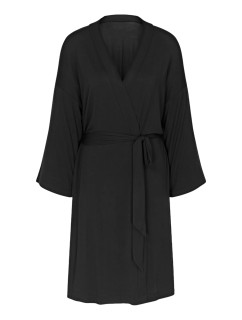 Dámský župan Aura Spotlight Robe - BLACK - černý 0004 - TRIUMPH