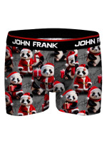 Pánské boxerky John Frank JFBD52-CH-SANTA PANDA 