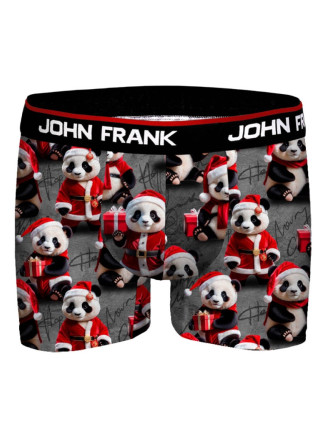 Pánské boxerky John Frank JFBD52-CH-SANTA PANDA 