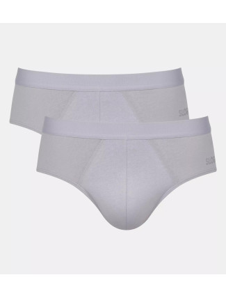 Pánské slipy GO ABC 2.0 Brief 2P - GRAY - šedé 00FU - SLOGGI