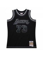 Mitchell & Ness NBA Contrast 2K Swingman Jersey Lakers 1998 Dennis Rodman M TFSM6784-LAL98DRDBLCK Pánské oblečení