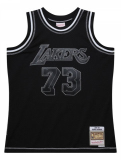 Mitchell & Ness NBA Contrast 2K Swingman Jersey Lakers 1998 Dennis Rodman M TFSM6784-LAL98DRDBLCK Pánské oblečení