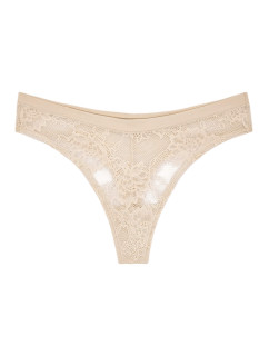 Dámská tanga Smart Deco High Leg string EX - YELLOW - sv. béžová 6720  - TRIUMPH