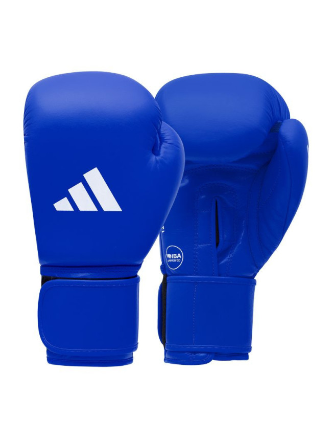 Turnajové boxerské rukavice adidas se schválením IBA modré