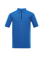 Pánské rychleschnoucí polo triko ALPINE PRO DONN electric blue lemonade