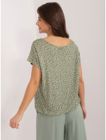Halenka D12110R02646A khaki barva