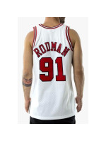 Mitchell & Ness Chicago Bulls NBA Swingman Jersey Bulls 97-98 Dennis Rodman M SMJYAC18079-CBUWHIT97DRDN Pánské oblečení