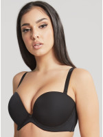 Vyztužená podprsenka Cleo Faith Moulded Strapless noir 10660