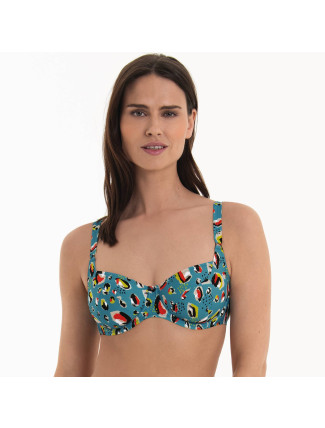 Style Federica Top Bikini - horní díl 8747-1 mare - RosaFaia