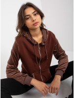 Mikina FA BL 8066.79 hnědá