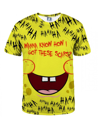 Aloha From Deer Sponjoker T-Shirt TSH AFD472 Yellow