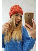 Čepice s fleecem Roma Bis K235 foxy